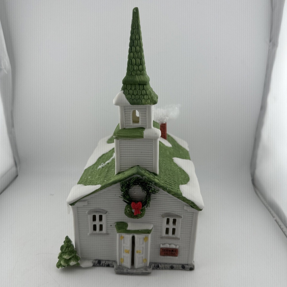 Dept 56 New England Village Steeple Church 6530-7 Retired 1986